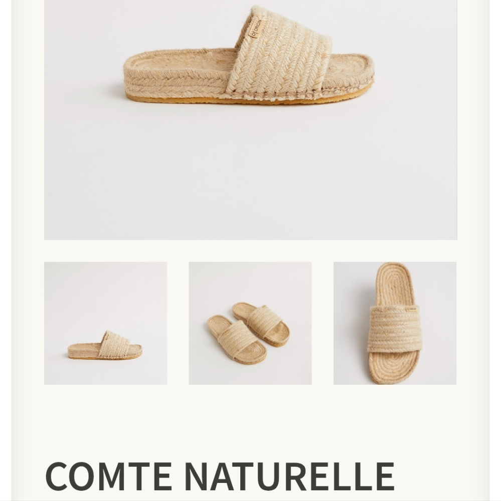 Spanish Vegan Sandal 9 Of Origin Comte Naturelle Good Condition